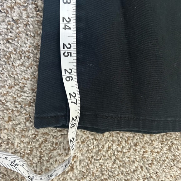 Levi Strauss & Co Black Relaxed Boot 550 Denim Jeans Size 10 Short Mid Rise - Picture 7 of 8